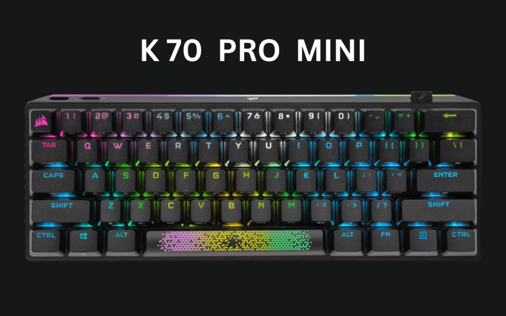 Corsair K70 Pro Mini Wireless – Best for Customization