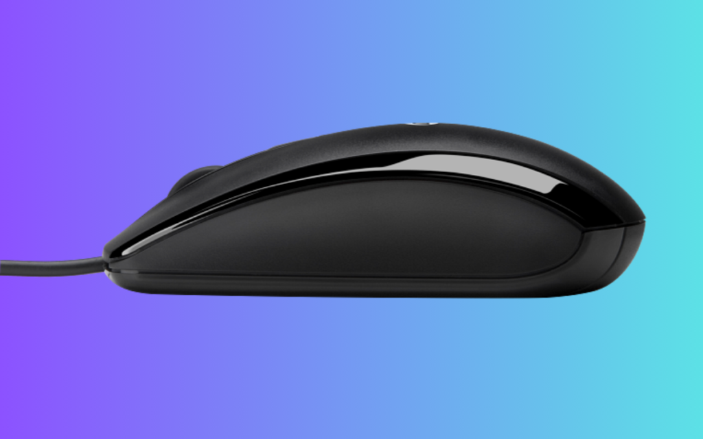 HP wired mouse