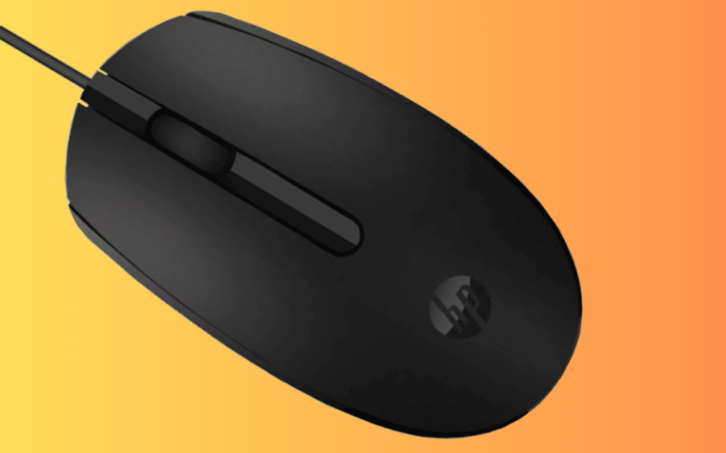 HP wired mouse